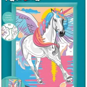 PAINT & FRAME ΖΩΓΡΑΦΙΖΩ ΜΕ ΑΡΙΘΜΟΥΣ: MAGIC UNICORN
