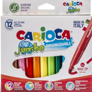 CARIOCA ΜΑΡΚΑΔΟΡΟΙ JUMBO BOX (12ΧΡ)