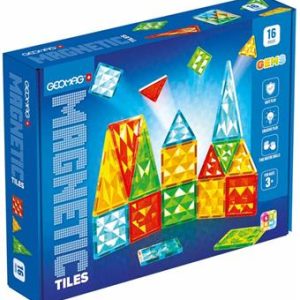 Geomag Magnetic Tiles Gems 16pcs.