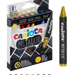 CARIOCA ΚΗΡΟΜΠΟΓΙΕΣ METALLIC (8 ΧΡΩΜΑΤΑ)