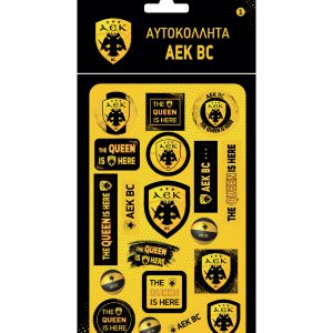 Αυτοκόλλητα puffy - ΑΕΚ Μπάσκετ 1