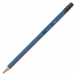 Μολύβι Γραφίτη με Γόμα Faber-Castell Grip 2001 HB - Σκούρο Τυρκουάζ (Bluish Turquoise)