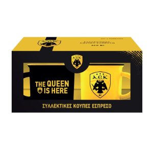 Σετ κούπες espresso - ΑΕΚ Μπάσκετ 1