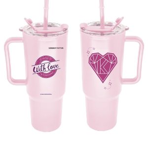 ΠΑΓΟΥΡΙ TUMBLER 1000ml / ΡΟΖ - KONSTANTINA 6
