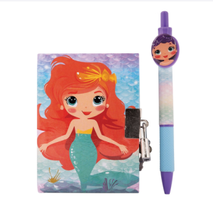 Diary with pen