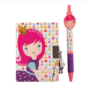 Diary with pen