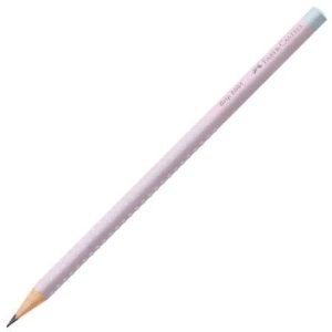 Μολύβι Γραφίτη Faber-Castell Grip 2001 Flow Edition B - Blushing Sky (Ροζ / Γαλάζιο)