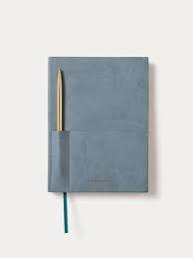 Σημειωματάριο Ριγέ Α5 Somewhere Journal Teal Blue