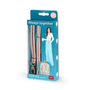 Legami Smartphone Lanyard - Always Together (Rose Gold