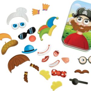 Hape Magnetic Funny Face - Ταίριαξε τα Πρόσωπα (Μαγνητικό) - 29 Τεμ.
